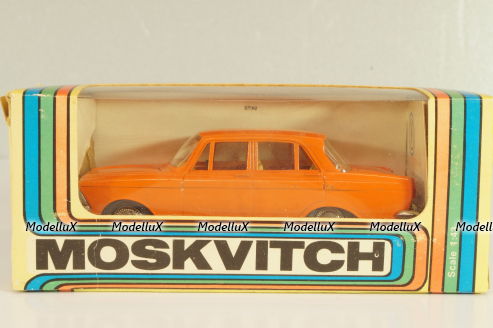 Москвич-408 А1, оранжевый, Март 1979г., Тантал/Радон 1:43
