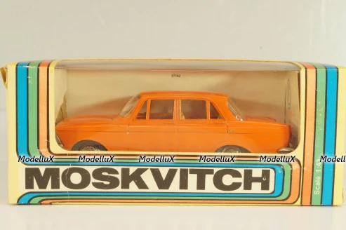 Москвич-408 А1, оранжевый, Март 1979г., Тантал/Радон 1:43