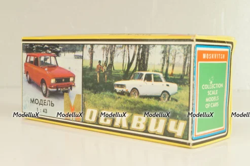 Москвич-408 А1, оранжевый, Март 1979г., Тантал/Радон 1:43