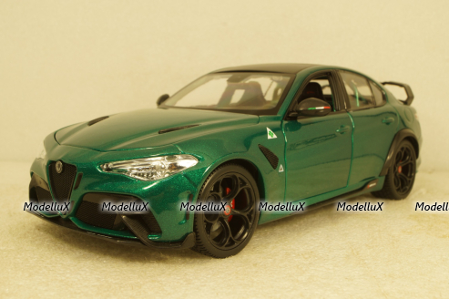 Alfa Romeo Giulia GTAm 2020 green,  BU01447, Bburago 1:18