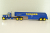 Peterbilt 281 truck with Semitrailer "SUNOCO" 1962, blue, American trucks, Spain, #91, Altaya 1:43