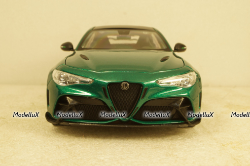 Alfa Romeo Giulia GTAm 2020 green,  BU18-11049, Bburago 1:18