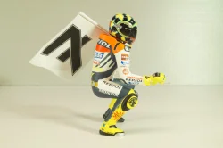 Valentino Rossi, figurine Winner MotoGP Phillip Island, World Champion 2003, 312030196, Minichamps 1:12