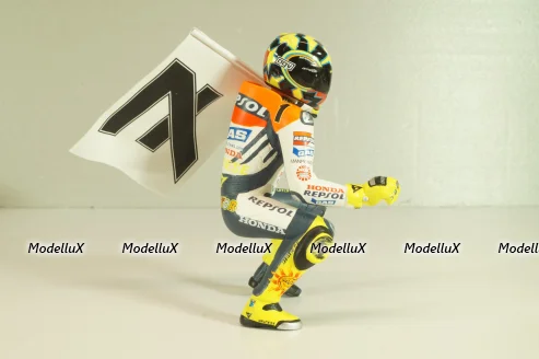 Valentino Rossi, figurine Winner MotoGP Phillip Island, World Champion 2003, 312030196, Minichamps 1:12