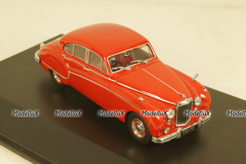 Jaguar MK VIII Carmen  Red, Oxf43JAG8004, Oxford  1:43