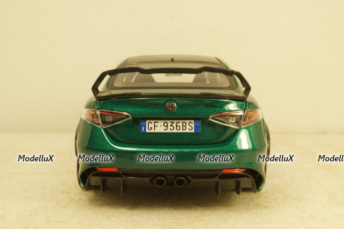 Alfa Romeo Giulia GTAm 2020 green,  BU18-11049, Bburago 1:18
