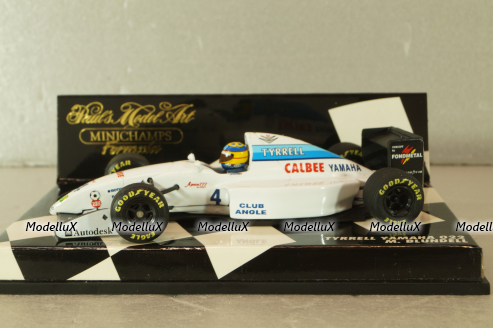 Tyrrell 022  #4 M.Blundell 43094004, Minichamps 1:43