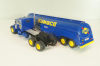 Peterbilt 281 truck with Semitrailer "SUNOCO" 1962, blue, American trucks, Spain, #91, Altaya 1:43