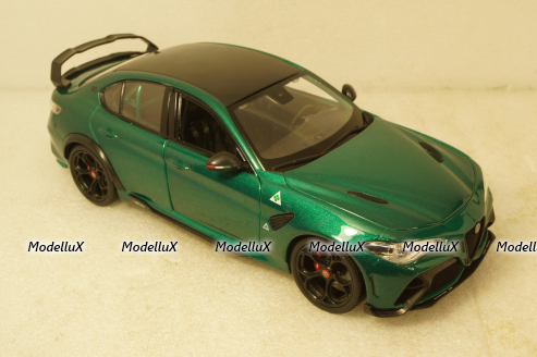Alfa Romeo Giulia GTAm 2020 green,  BU18-11049, Bburago 1:18