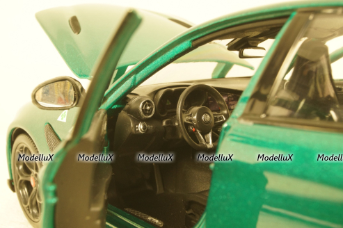 Alfa Romeo Giulia GTAm 2020 green,  BU01447, Bburago 1:18