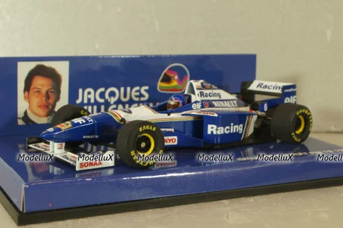 Williams Renault FW 18, J.Villeneuve 1996, 430960006, Minichamps 1:43