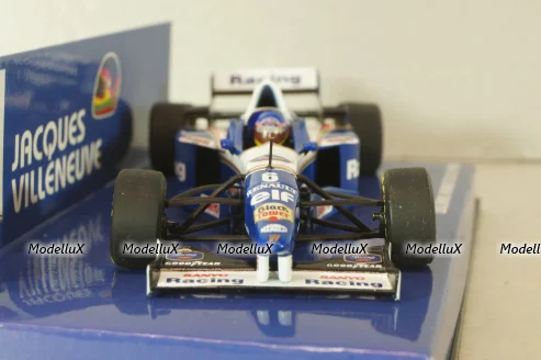 Williams Renault FW 18, J.Villeneuve 1996, 430960006, Minichamps 1:43