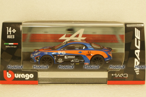 Renault A110 #76 CUP 2020, BU38303, Burago 1:43