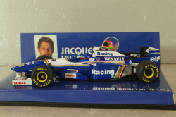 Williams Renault FW 18, J.Villeneuve 1996, 430960006, Minichamps 1:43
