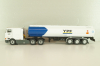 International Eagle Cabover, truck with Semitrailer YPF 1997, white/blue, American trucks, Spain, #87, Altaya 1:43