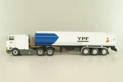 International Eagle Cabover, truck with Semitrailer YPF 1997, white/blue, American trucks, Spain, #87, Altaya 1:43