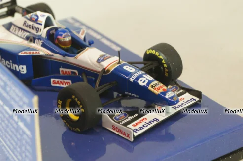 Williams Renault FW 18, J.Villeneuve 1996, 430960006, Minichamps 1:43