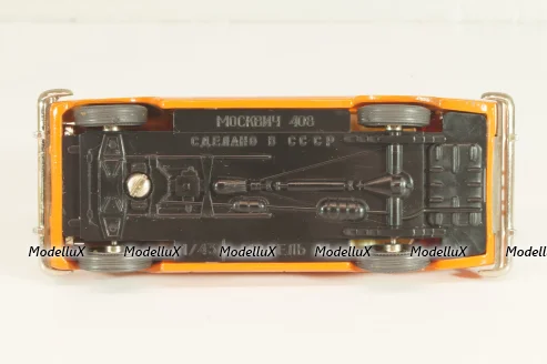 Москвич-408 А1, оранжевый, Март 1979г., Тантал/Радон 1:43