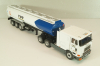 International Eagle Cabover, truck with Semitrailer YPF 1997, white/blue, American trucks, Spain, #87, Altaya 1:43