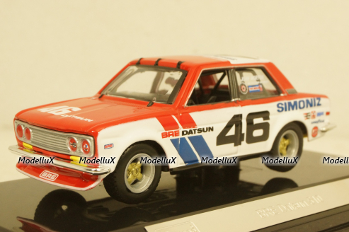 Datsun 510 Bre #46 Racing 1972 , BU38301, Burago 1:43