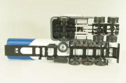 International Eagle Cabover, truck with Semitrailer YPF 1997, white/blue, American trucks, Spain, #87, Altaya 1:43