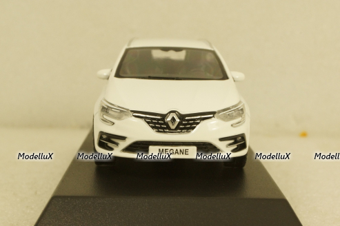 Renault Megane Estate  2020 white, 517668, Norev 1:43