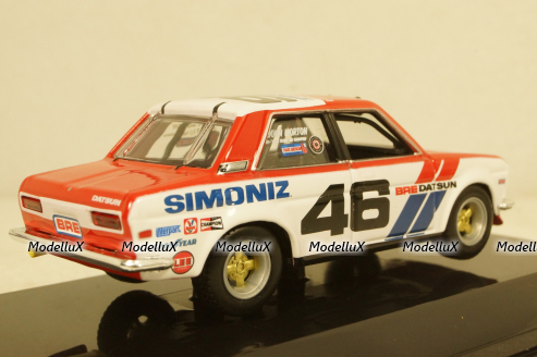 Datsun 510 Bre #46 Racing 1972 , BU38301, Burago 1:43