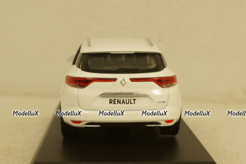 Renault Megane Estate  2020 white, 517668, Norev 1:43