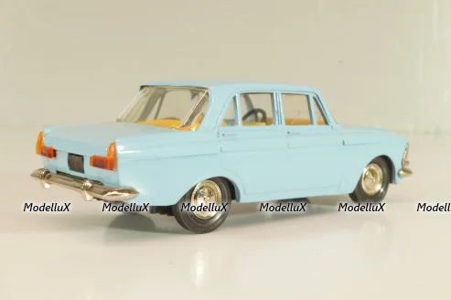 Москвич-408 А1, голубой,Тантал/Радон 1:43