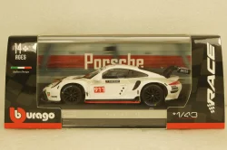 Porsche 911 (991) RSR #911 Coupe 2020, BU38302, Burago 1:43