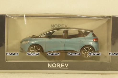 Renault Scenic 2016 celeste blue/black, 517735, Norev 1:43
