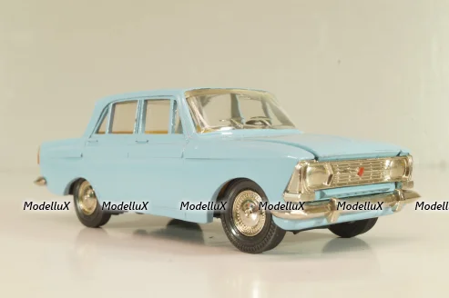 Москвич-408 А1, голубой,Тантал/Радон 1:43