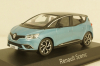 Renault Scenic 2016 celeste blue/black, 517735, Norev 1:43
