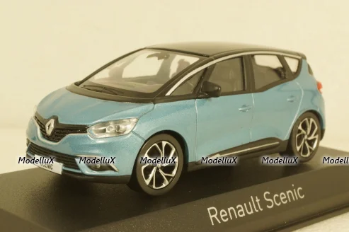 Renault Scenic 2016 celeste blue/black, 517735, Norev 1:43