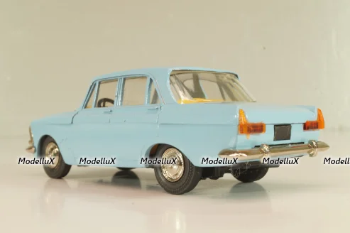 Москвич-408 А1, голубой,Тантал/Радон 1:43