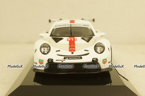 Porsche 911 (991) RSR #911 Coupe 2020, BU38302, Burago 1:43