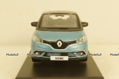 Renault Scenic 2016 celeste blue/black, 517735, Norev 1:43