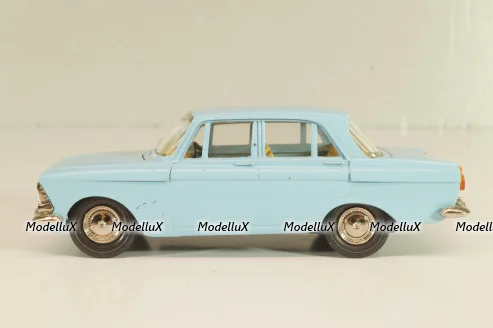 Москвич-408 А1, голубой,Тантал/Радон 1:43