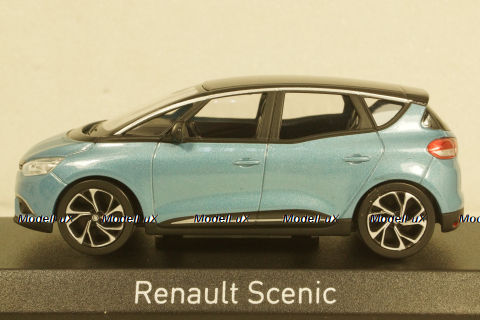 Renault Scenic 2016 celeste blue/black, 517735, Norev 1:43