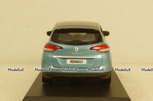 Renault Scenic 2016 celeste blue/black, 517735, Norev 1:43