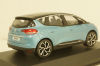 Renault Scenic 2016 celeste blue/black, 517735, Norev 1:43