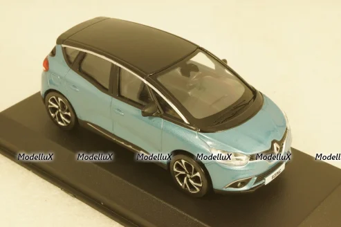 Renault Scenic 2016 celeste blue/black, 517735, Norev 1:43