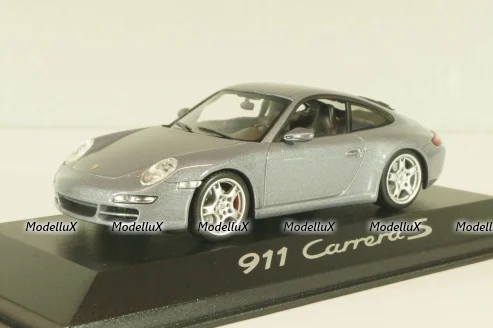 Porsche 911 (997) Carrera S 2004, grey, WAP02011615, Minichamps 1:43