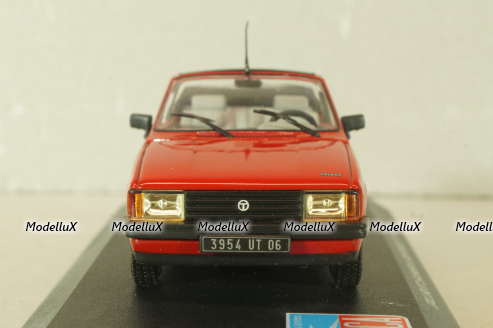 Talbot Samba Cabriolet 1983, red, Altaya 1:43 Уценка!
