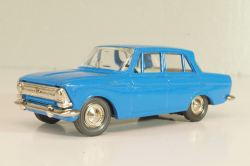 Москвич-408 А1, синий, капот 2 зажима, Тантал/Радон 1:43