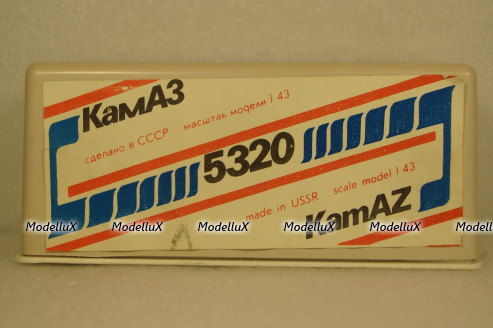 Камаз-5320, март 1990г., Арек 1:43