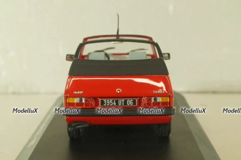 Talbot Samba Cabriolet 1983, red, Altaya 1:43 Уценка!