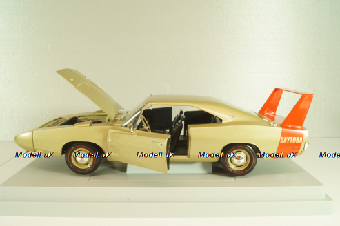 Dodge Charger Daytona 1969, light brown, 290865, ERTL 1:18