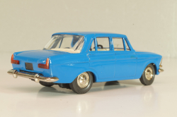 Москвич-408 А1, синий, капот 2 зажима, Тантал/Радон 1:43