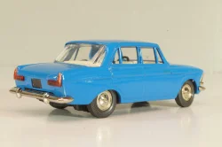 Москвич-408 А1, синий, капот 2 зажима, Тантал/Радон 1:43